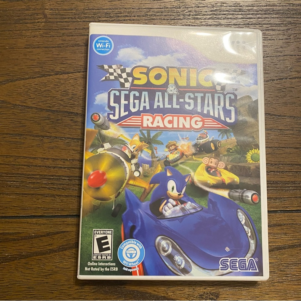 Wii - Sonic & Sega All-Stars Racing